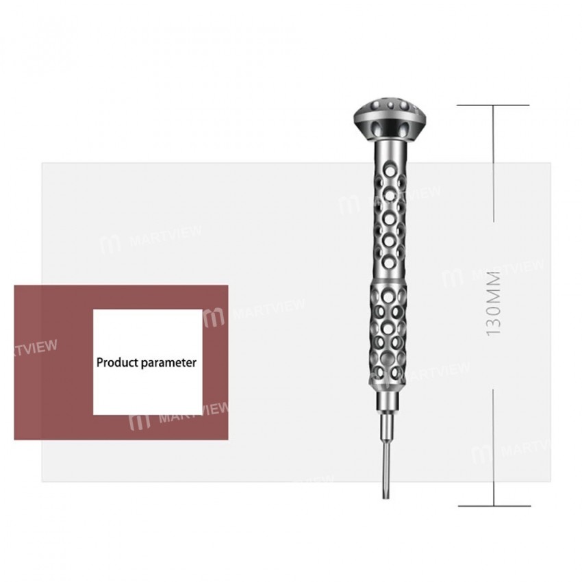 E-fixit S2 Steel Bit Porous Screwdriver for iPhone Android Mobile Phone Disassemble Repair