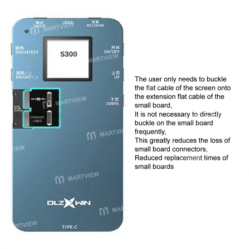 dl s300-s800-small-board-extension-connection-flat-cable-2