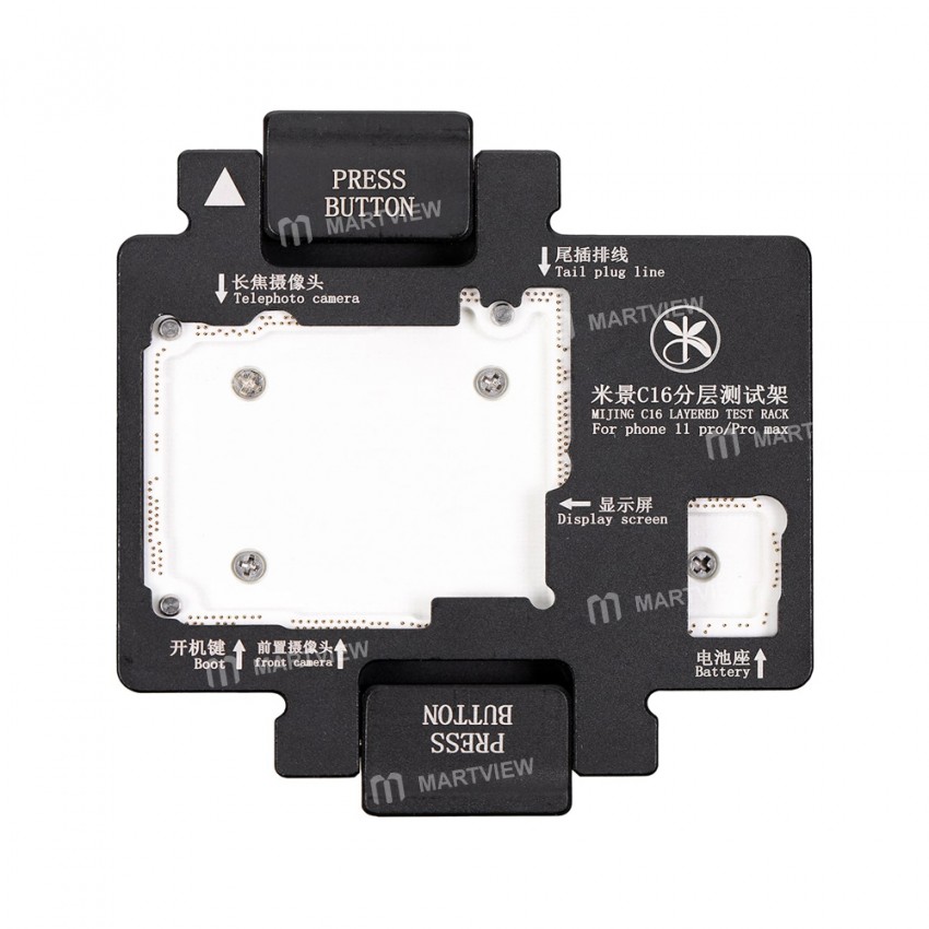 MiJing C16 Layering MainBoard Test Fixture for iPhone 11 Pro / 11 Pro Max