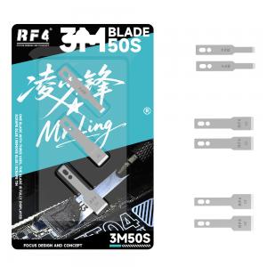 RF4 3M50S Stainless Steel Anti-Static Glue Removal Quick Spade Blades - 6Pcs