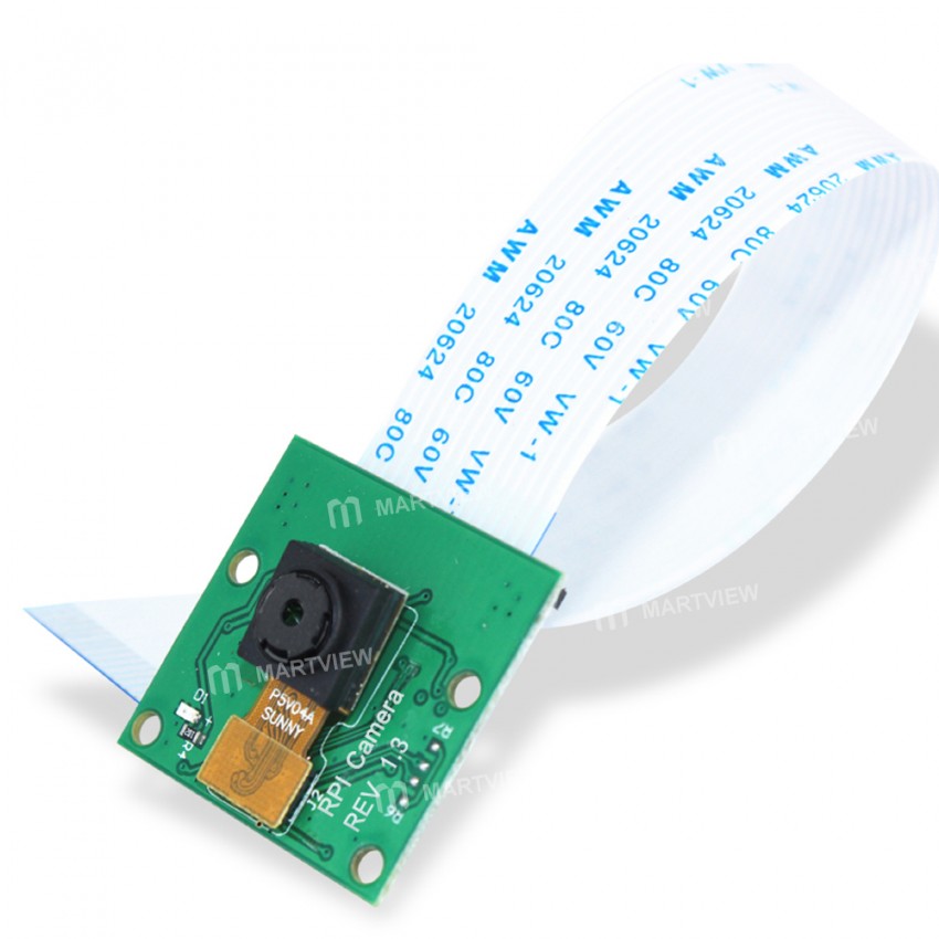 Raspberry Pi Model B 5-Million Pixels Mini Camera Module for Raspberry Pi 2B / 3B / 3B+ / 4B