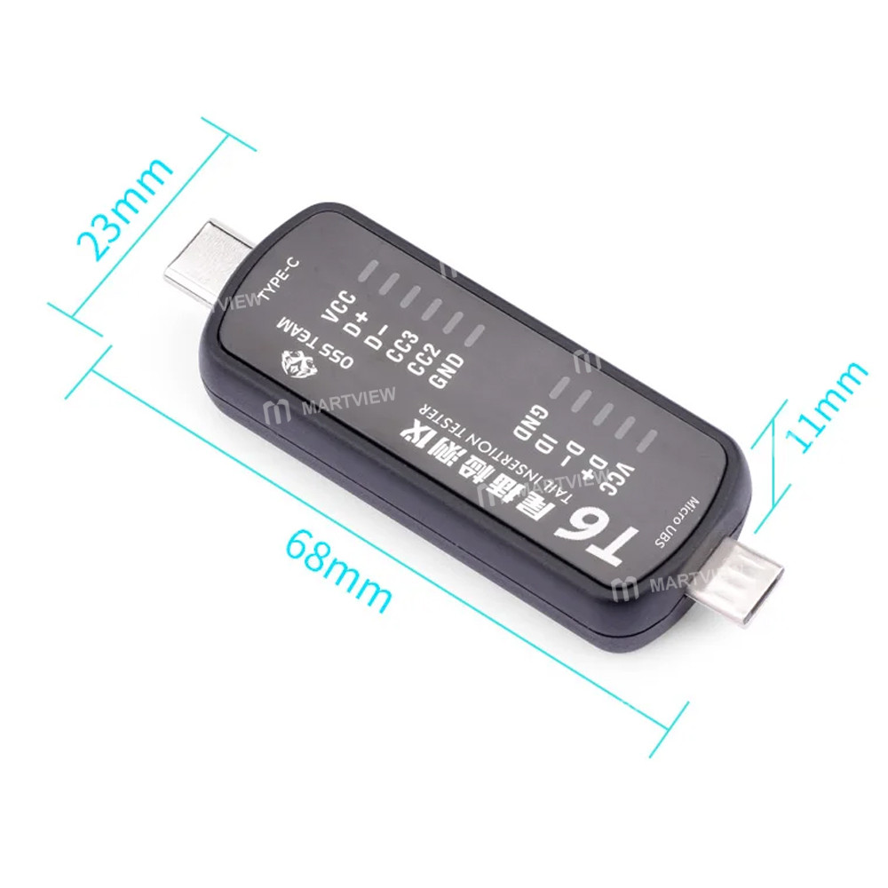 oss t6-type-c-micro-usb-charging-port-tester-for-iphone-and-android-phones-8