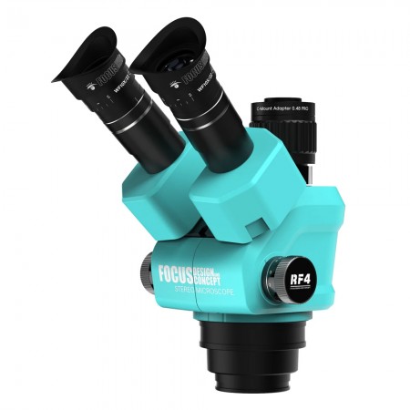 RF4 RF6555Pro Max 6.5-55X Synchronous Zoom Trinocular Stereo Microscope Head