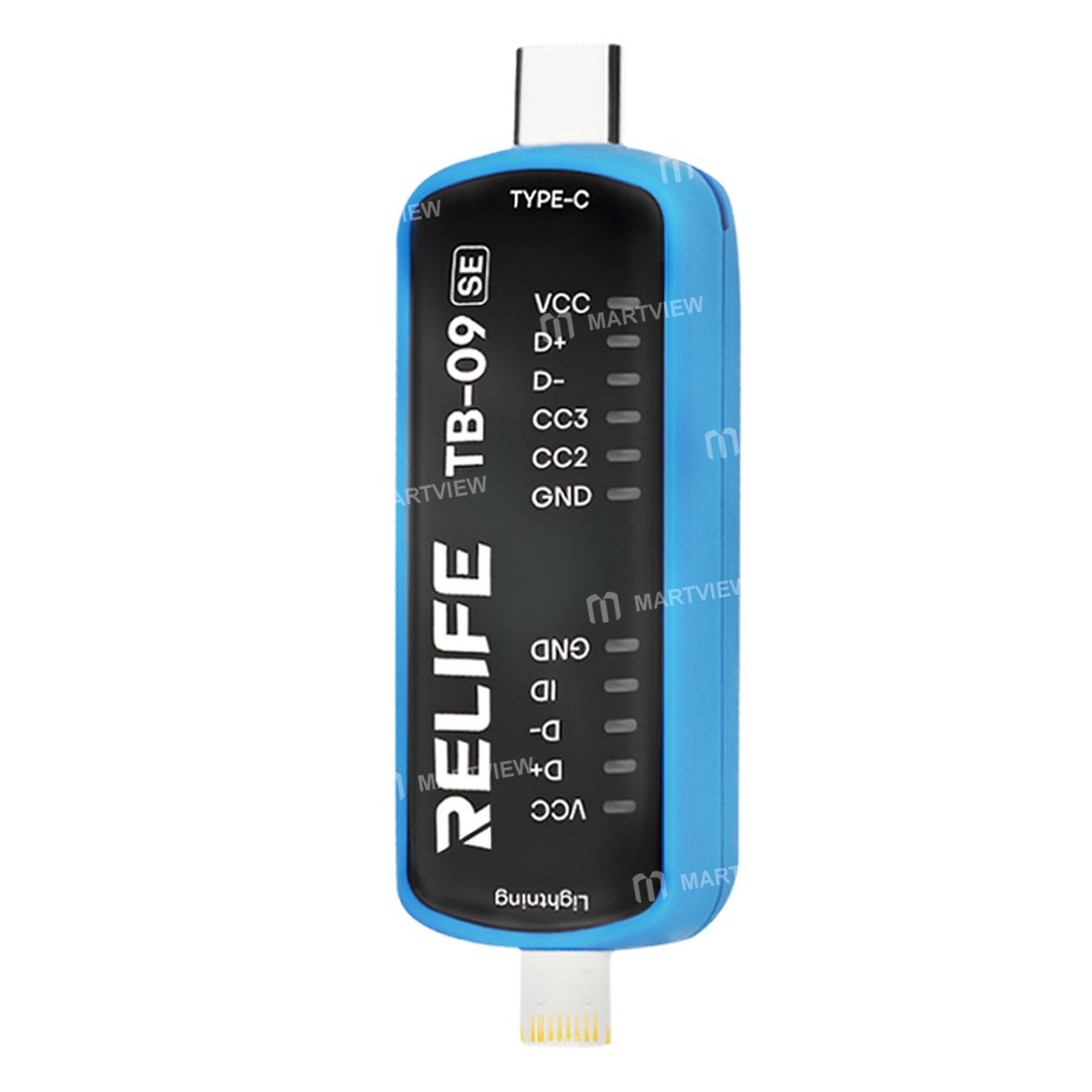 relife tb-09-se-simple-type-c-lightning-charging-port-tester-for-iphone-and-android-phones-3