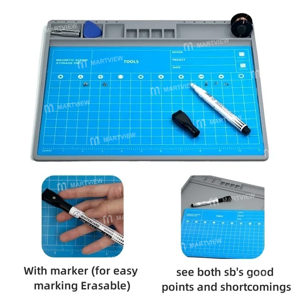te 712-2-in-1-universal-esd-silicone-mat-magnetic-screw-memory-storage-pad-6