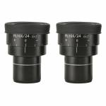pl10x 24mm-high-eye-point-large-field-view-flat-field-microscope-eyepieces--30mm-mounting-interface-