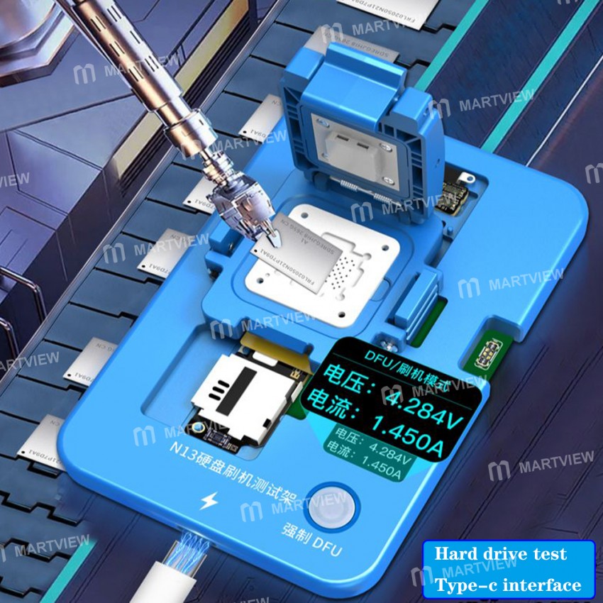 JCID N13 NAND Restoring EEPROM Testing Fixture for iPhone 13 Mini / 13 Pro / 13Pro Max Motherboard