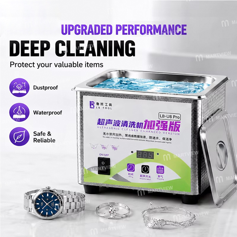 lb tool-lb-u8-u8-pro-08l-ultrasonic-cleaning-machine-for-motherboard-accessories-glasses-4