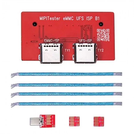 MiPiTester eMMC UFS ISP B1 Adapter and Type-C Connection Kit for MiPi Tester Box
