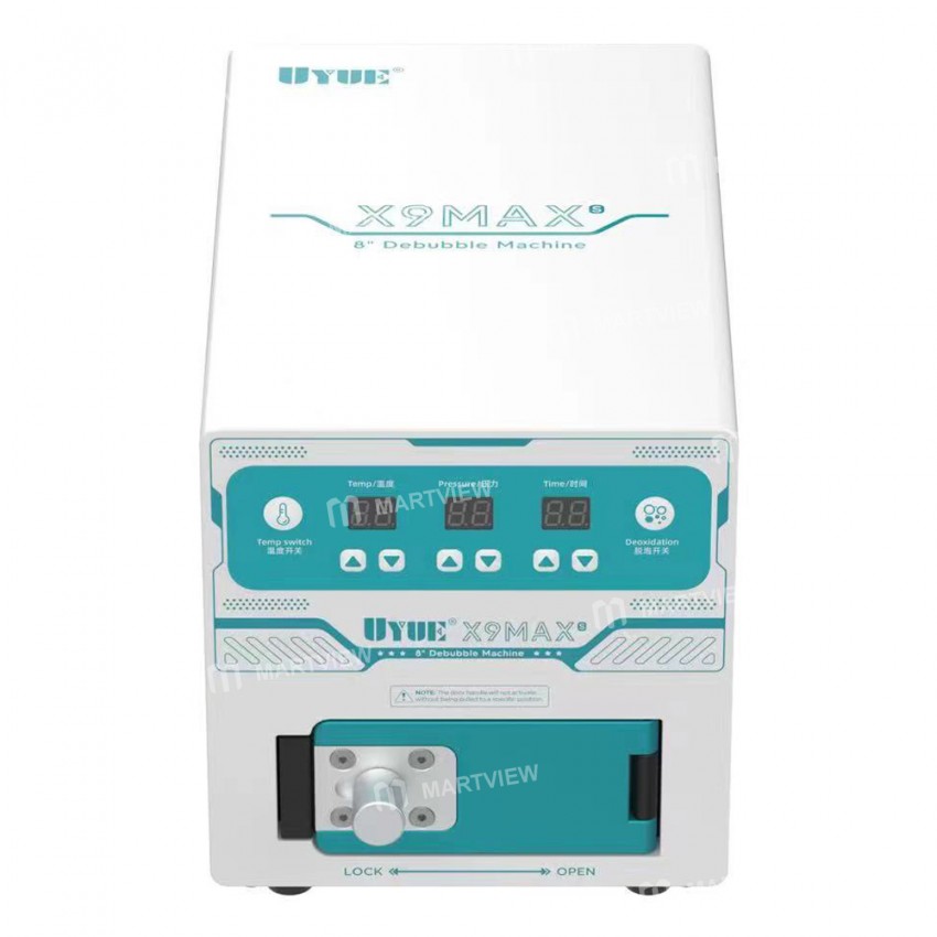 uyue x9max-s-silent-version-8-inch-bubble-remover-machine-for-phones-curved-and-flat-lcd-screen-3
