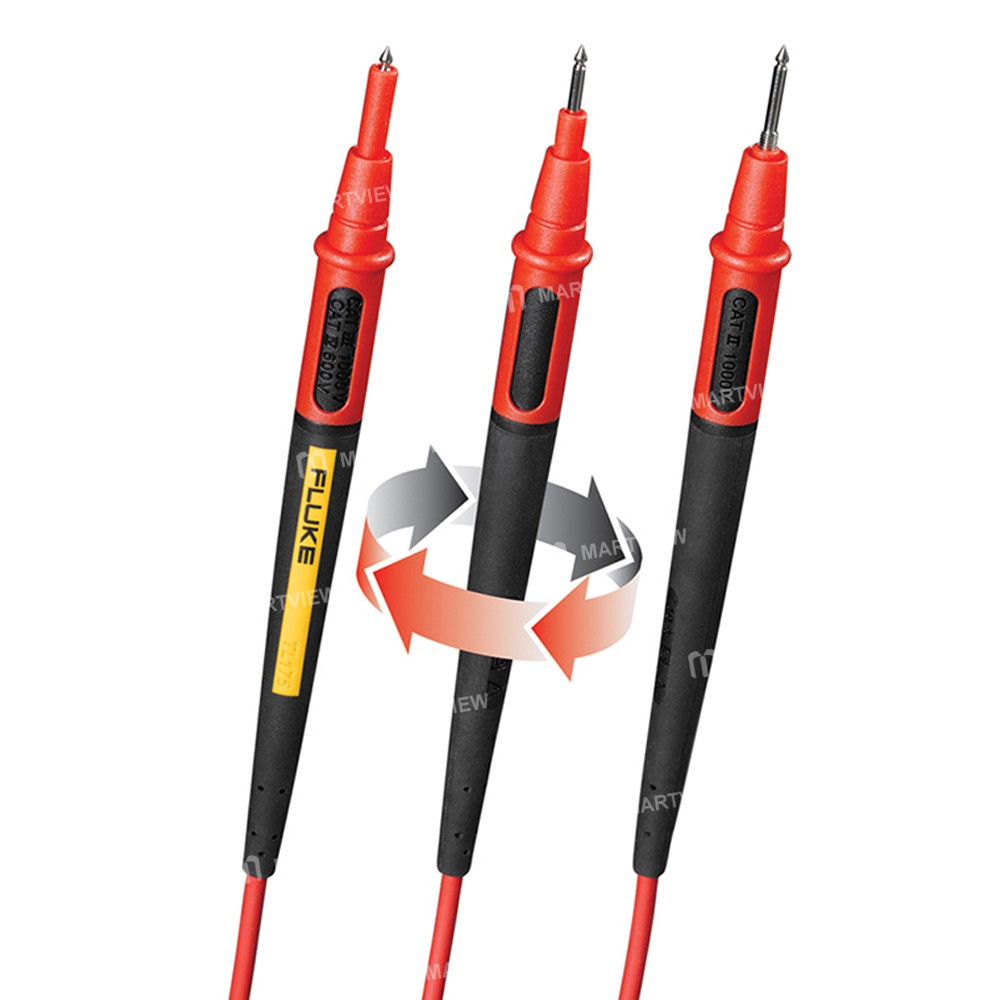 fluke tl175-1000v-10a-rotatable-head-multimeter-soft-silicone-test-leads-3