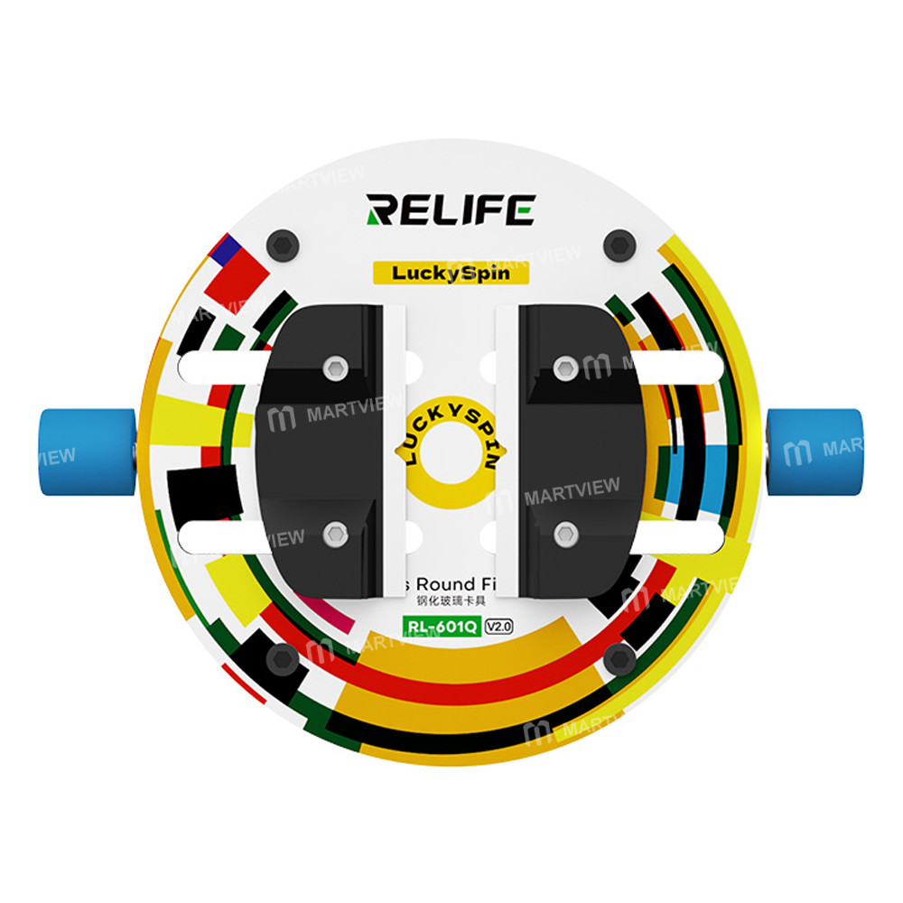 relife rl-601q-v20-heat-insulating-ring-shaped-tempered-glass-motherboard-repair-fixture-1