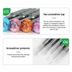 Relife RL-728B Strong Magnetic Adsorption S2 Bits Screwdriver Set for Laptop Motherboard Repair