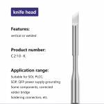 PPD C210 / C245 Universal Lead-free Soldering Iron Tips Compatible JBC Soldering Station