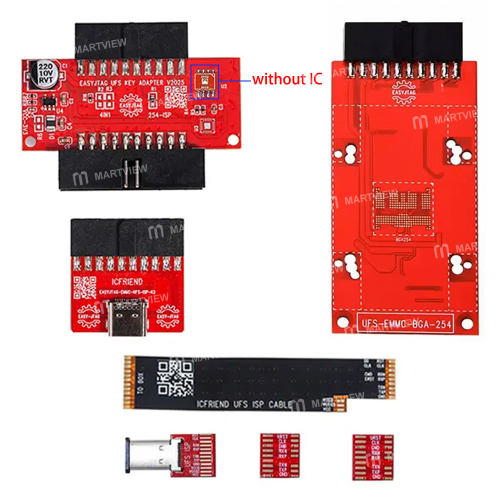 icfriend emmc-ufs-cable-kit-with-ufs-emmc-bga-254-adapter-ufs-isp-cable-2