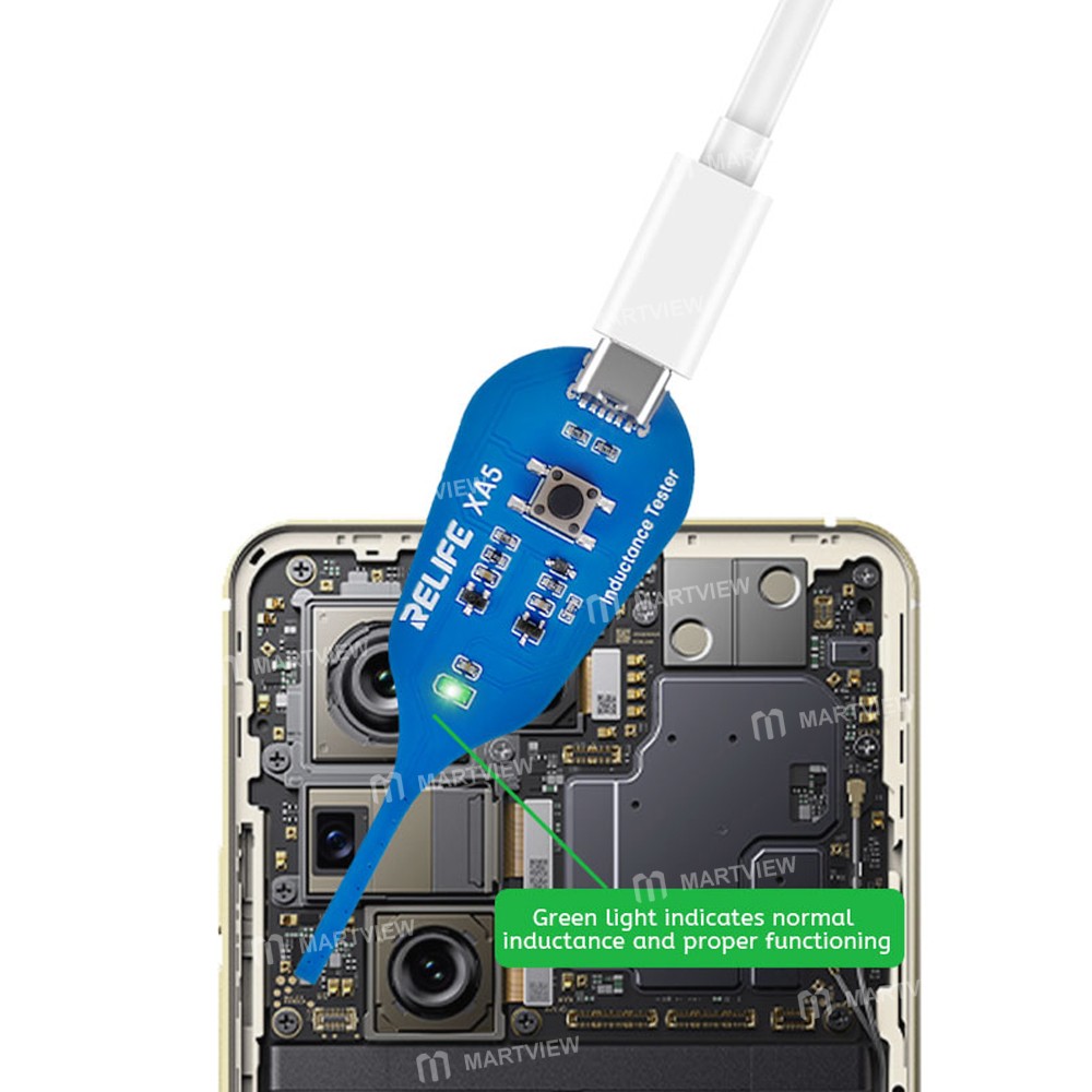 relife xa5-type-c-high-precision-electromagnetic-induction-tester-for-circuit-board-fault-detection-