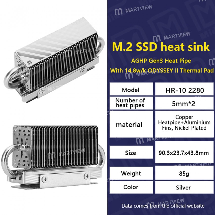 thermalright hr-10-fully-electroplated-aghp-heat-pipe-m2-2280-solid-state-drive-radiator-2