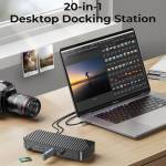 orico dka20-20-in-1-10gbps-type-c-hdmi-vga-rj45-sdtf-headphone-desktop-docking-station-2