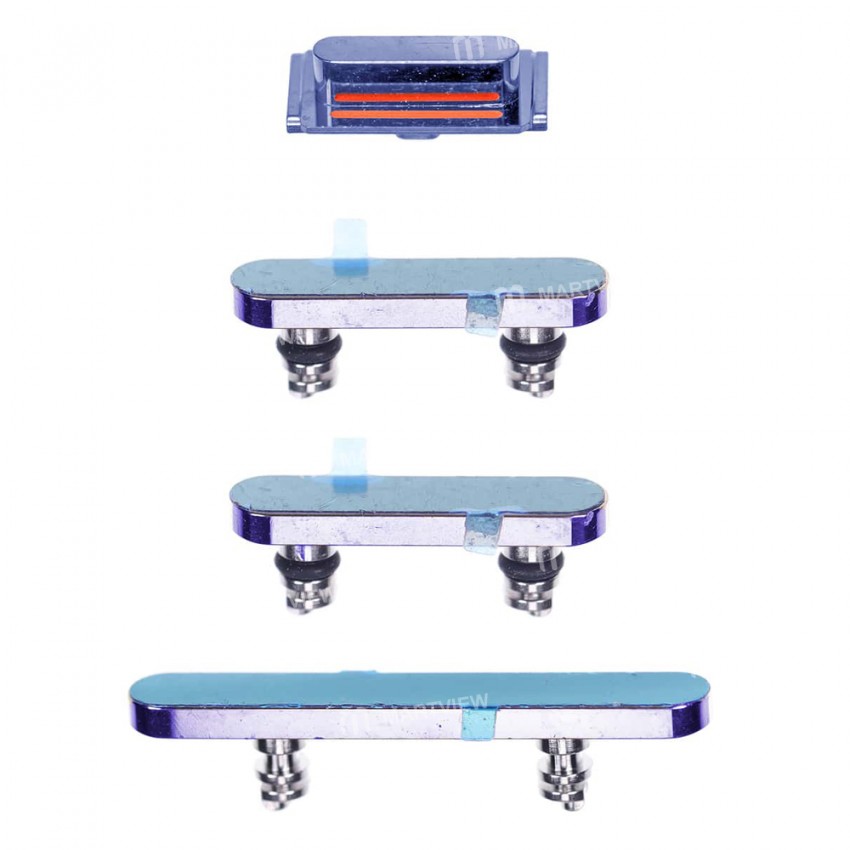 Replacement side bottom set for iPhone 12pro 12pro max pacific blue