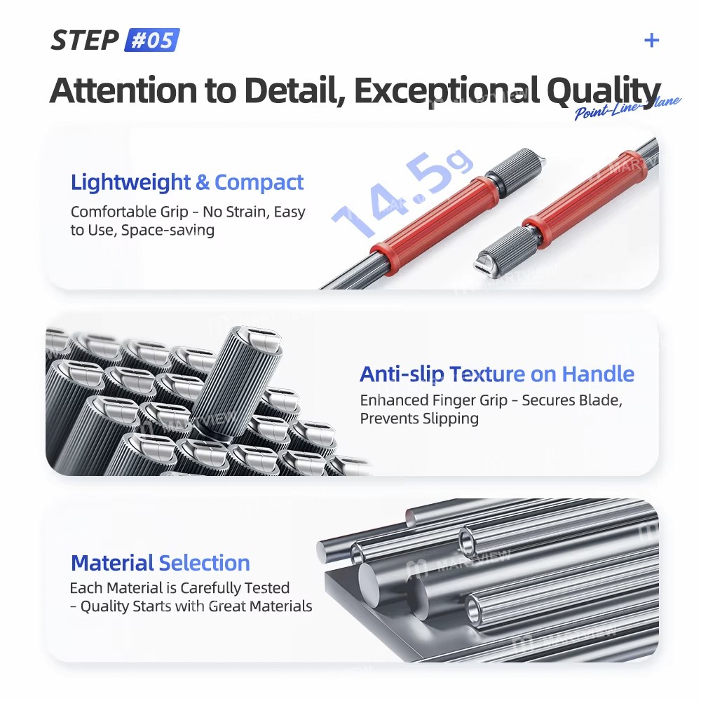qianli dot-line-flatness-non-slip-wear-resistant-double-ended-extra-stable-knife-handle-6