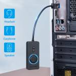 Vention CDRB USB2.0 to 3.5mm External Sound Card Audio Adapter for Phone/Computer/Laptop/PS4