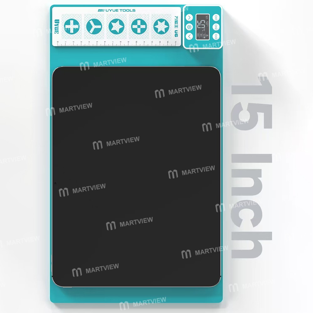 uyue k1-k2-lcd-screen-heating-separating-silicone-pad-for-mobile-phones-laptops-tablets-9