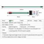 BEST BST-053 iPower Max Supply Control Battery Power Test Cable for iPhone 6 /  6 Plus / 6S / 6S Plu