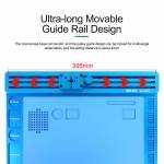 Relife RL-004T Microscope Special Enlarged Aluminum Alloy Track Movable Base