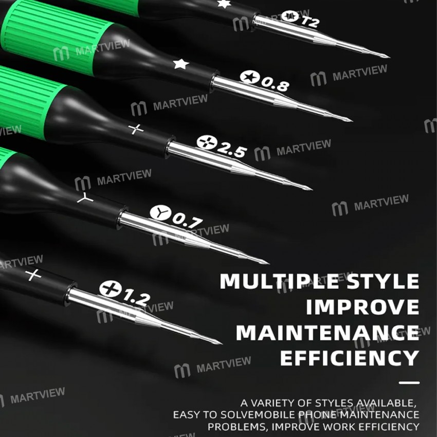 luowei little-boy-smooth-bearings-alloy-magnetic-screwdriver-set-for-mobile-phones-repair-12