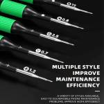 luowei little-boy-smooth-bearings-alloy-magnetic-screwdriver-set-for-mobile-phones-repair-12