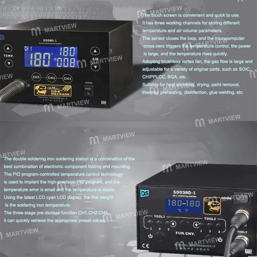 Mechanic T10 220V 4in1 Intelligent Combination Repair Platform