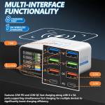 forward fw-p01-65w-multi-port-smart-digital-display-pd-qc-fast-charger-with-15w-wireless-charging-2