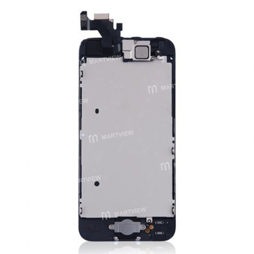 Replacement OEM iPhone 5 LCD with spareparts home button earphone camera etc bl ack