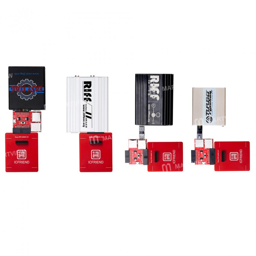 eMate X 13 in 1 ICFriend Edition EMMC Tool BGA Socket for Easy JTAG Plus / RIFF / Medusa Pro Box Sup