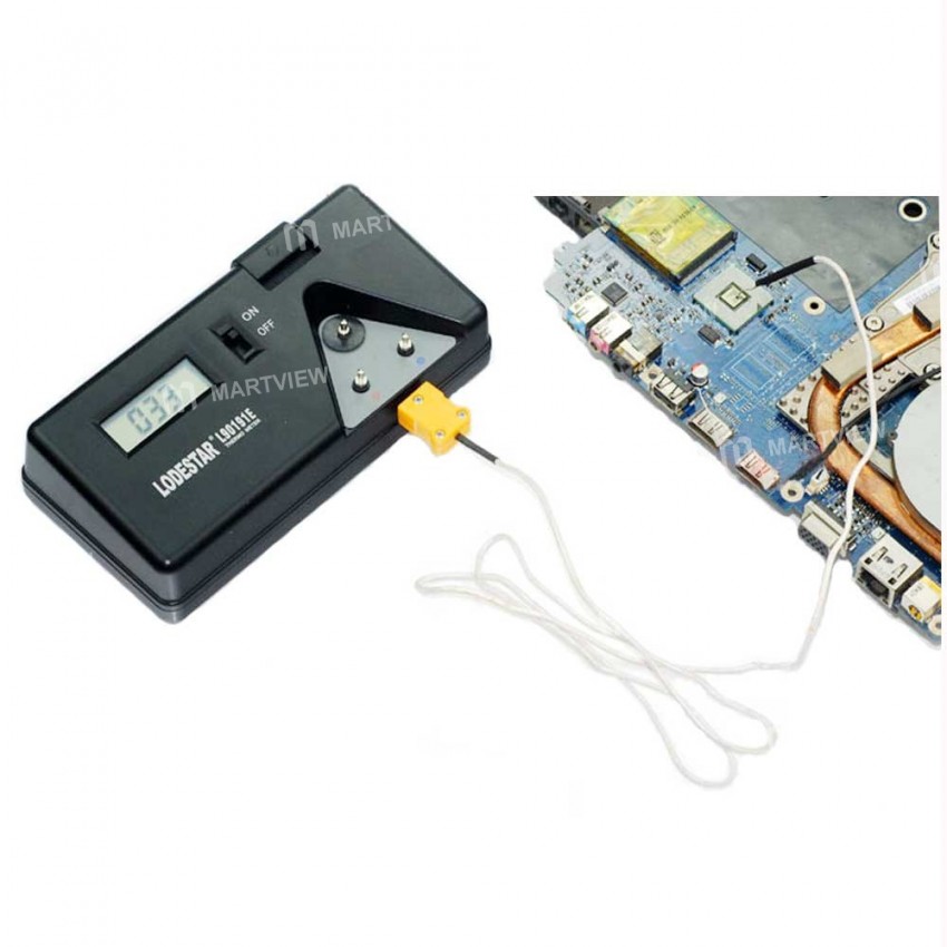 LODESTAR L90191E Electric Iron Temperature Tester 0 ~ 600C Measured Tip Temperature Gauge with Tempe