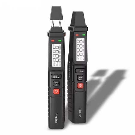 Mastfuyi FY8861 Professional Digital Moisture Meter for Wood / Building Materials