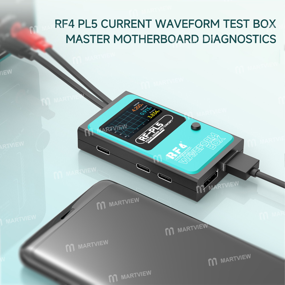 rf4 rf-pl5-current-waveform-tester-with-iboot-fpc02-power-boot-cable-for-iphone-8-17pm-se2-se3-9