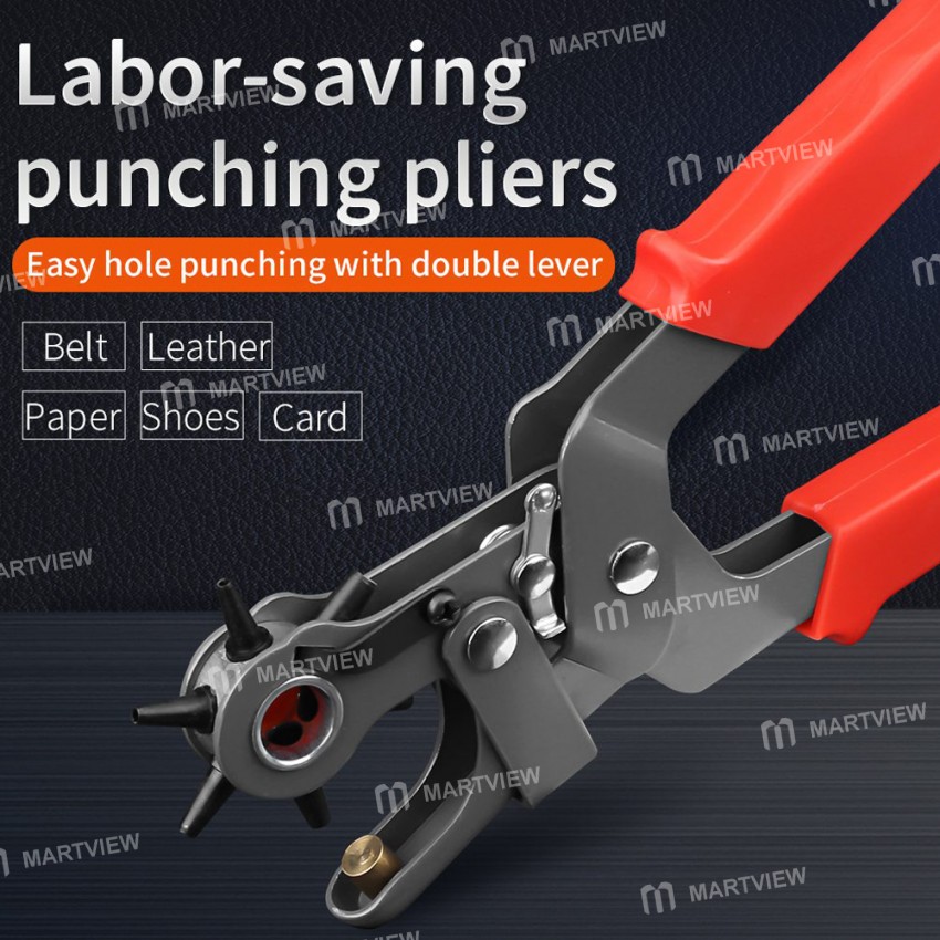 Luxianzi Household Leather Armor Manual Control Punch Plier