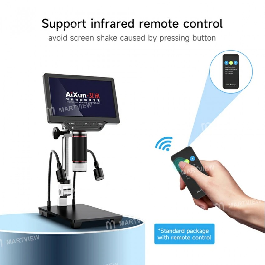 aixun dm21-5-528x-7-inch-hd-display-digital-measurement-microscope-with-multimeter-function-5