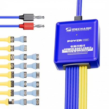Mechanic Power Max Intelligent Anti-burning Power Boot Test Line for iPhone 6 to 15PM & Android