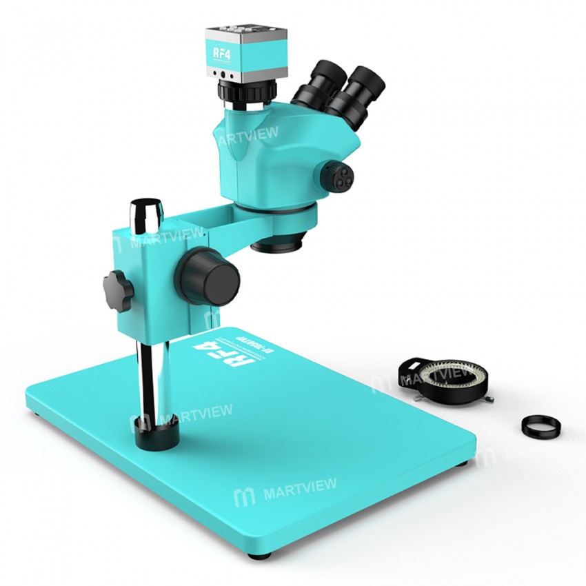 rf4 rf7050tvp-4k-po2-synchronous-zoom-stereo-microscope-workbench-with-4k-ultra-hd-ccd-camera-14