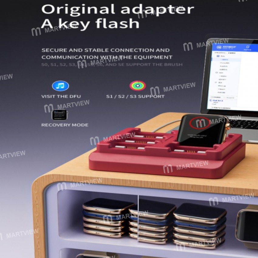 MagicAWRT 6in1 Recovery Adapter Restore Tool for iWatch S2 S1 S3 S4 S5 S6