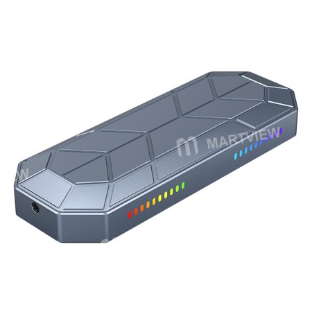 Orico M2VG01 M.2 to USB Type C 3.1 Gen2 10Gbps RGB NVMe SSD Enclosure