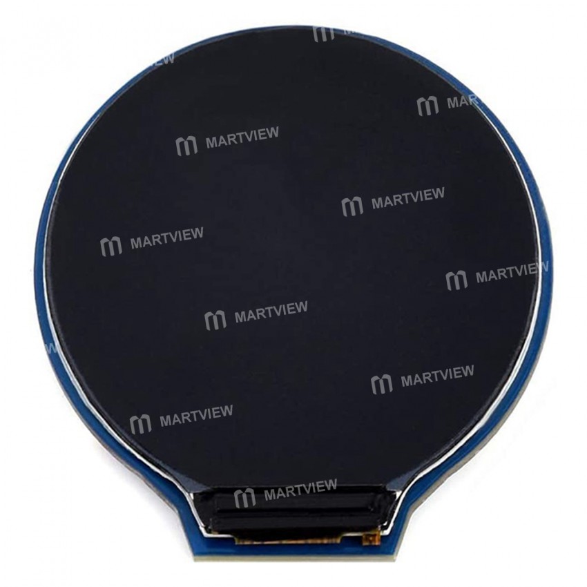 1.28-inch 65K Color Round Display LCD Screen Expansion Module Support Raspberry Pi