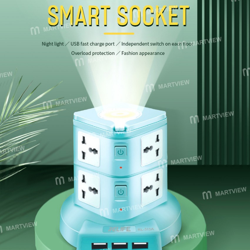 relife rl-313a-10a-multi-function-smart-power-socket-with-3-usb-fast-charge-port-7