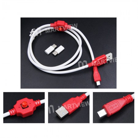 Flash Cable Open port 9008 for Xiaomi Phones Supports all BL locks Engineering - High with Style +2 Type-C Adapter