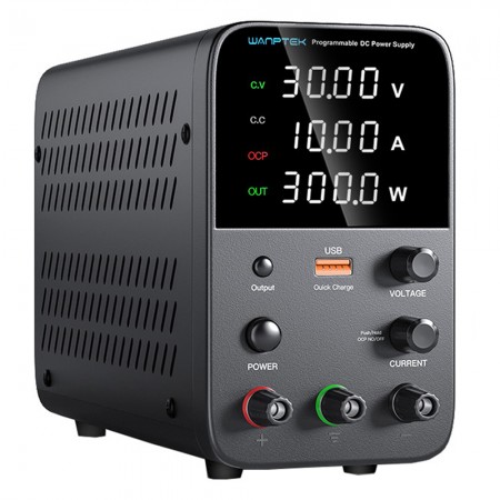 Wanptek WPS3010H 30V / 10A 4-Digits Display LED High Precision ...
