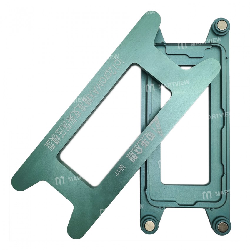 LCD Screen Frame Glue Holding Laminating Magnetic Clamping Frame Mould for iPhone X to 13 Pro Max