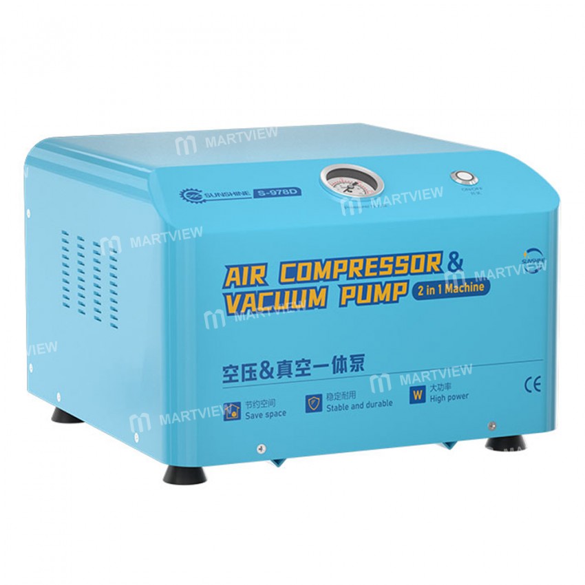 sunshine s-978d-2-in-1-air-compressor-vacuum-pump-integrated-machine-1