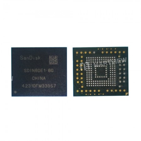 SanDisk SDIN8DE1-8G EMMC IC Flash IC Memory - used